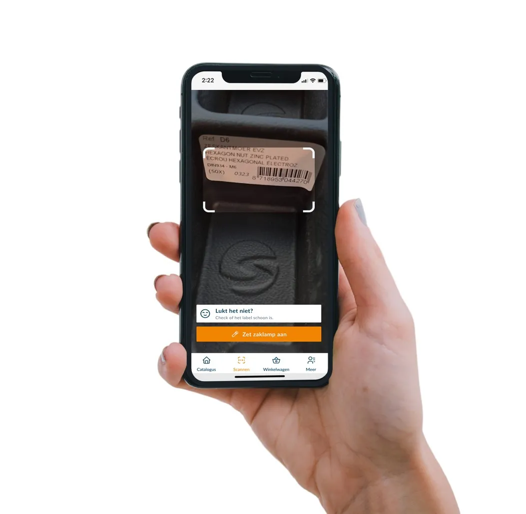 Meer bestelgemak met de mobiele app.