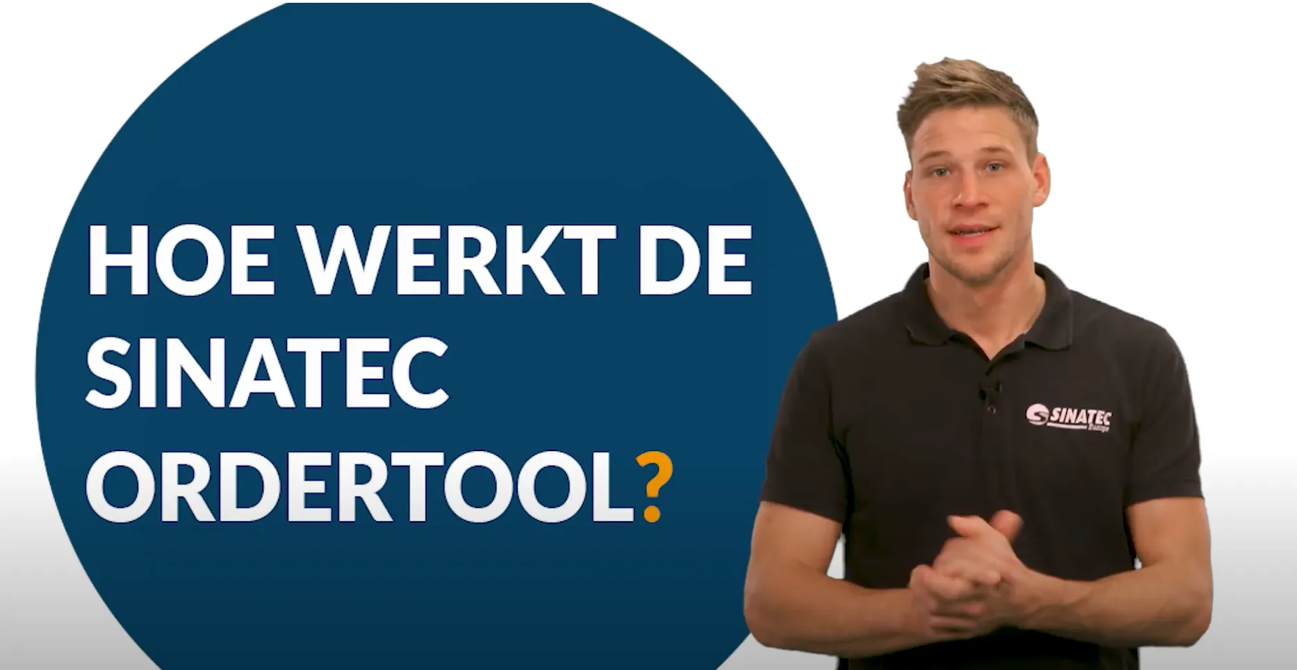 Video uitleg Sinatec OrderTool
